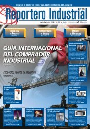 PRODUCTOS HECHOS EN ARGENTINA - Reportero Industrial