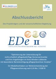 EDe II - Deutsches Institut für angewandte Pflegeforschung eV