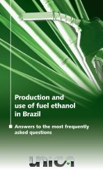 Production and use of fuel ethanol in Brazil - BAFF