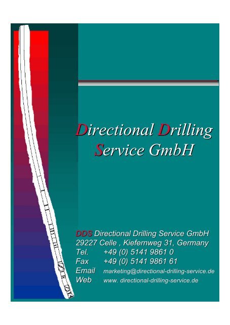 Directional Drilling Service GmbH - DDS: Directional Drilling Service ...