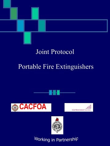 Joint Protocol Portable Fire Extinguishers - Hampshire Fire ...