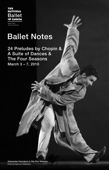 24 Preludes by Chopin - The National Ballet of Canada
