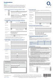 Antrag O2 DSL