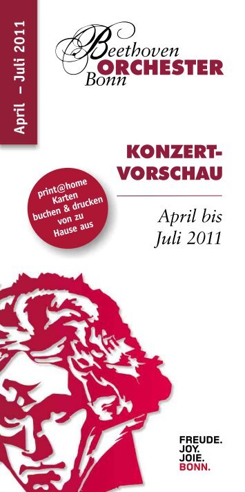 April - Juli 2011 - Das Beethoven Orchester Bonn