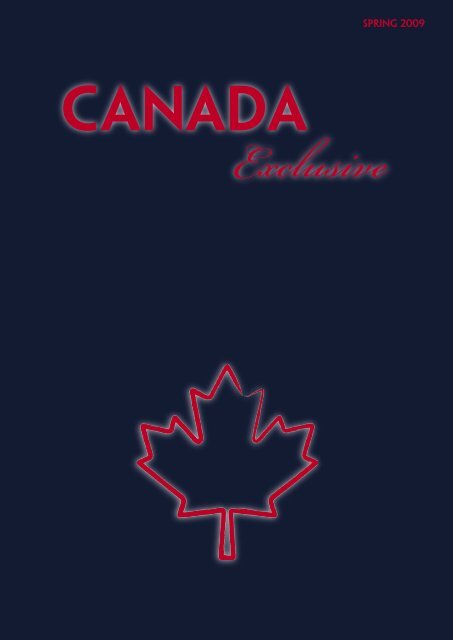 SPRING 2009 - CANADA Exclusive