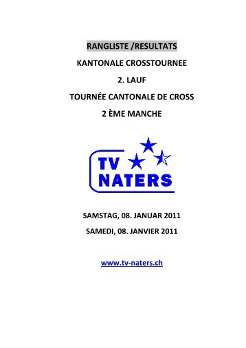 Crosslauf Naters - LFT Oberwallis