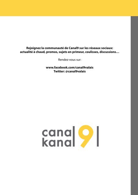 rétrospective 2011 - Canal 9