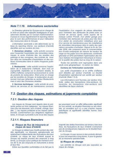 Rapport annuel 2011 - Verbier