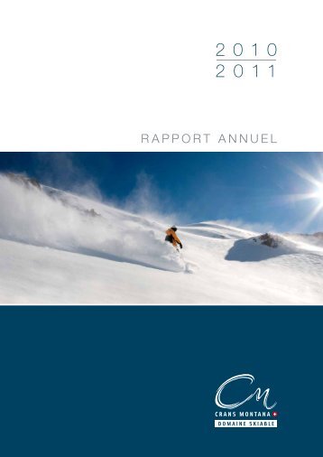 RappoRt annuel - Crans-Montana