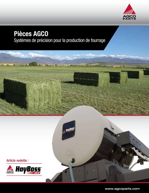 Pièces AGCO - AGCO Parts