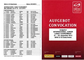 Aufgebot_OS - Swiss Ice Hockey