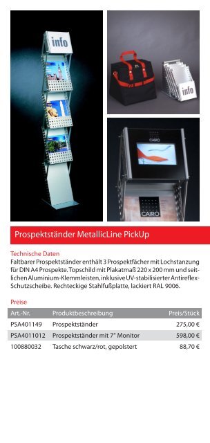 Prospektstaender - Display & Design Helmut Amelung GmbH