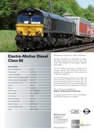 Electro-Motive Diesel Class 66 - Siemens Dispolok GmbH