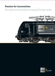 Passion for locomotives - Siemens Dispolok GmbH
