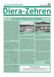 Rückblick - Diera-Zehren