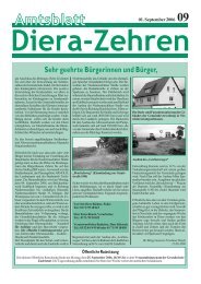 Amtsblatt 09/2006 - Diera-Zehren