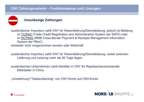 CNY Zahlungsverkehr - Sparkasse zu Lübeck