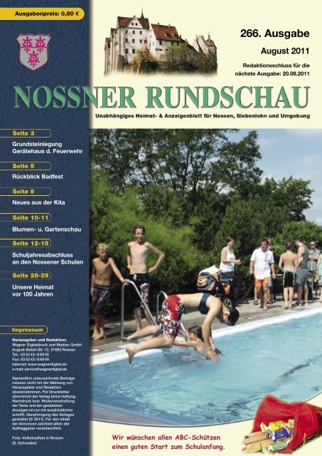 August 2011 - Nossner Rundschau