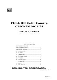 FULL HD Color Camera CSDW2M60CM28 ... - NET GmbH