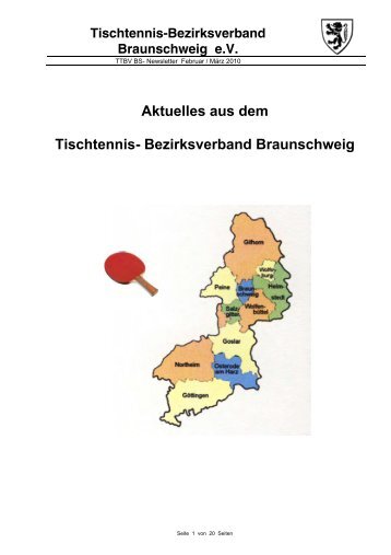 Tischtennis-Bezirksverband Braunschweig eV