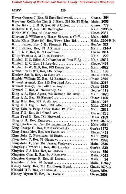 bell telephone directory rochester - Monroe County Library System