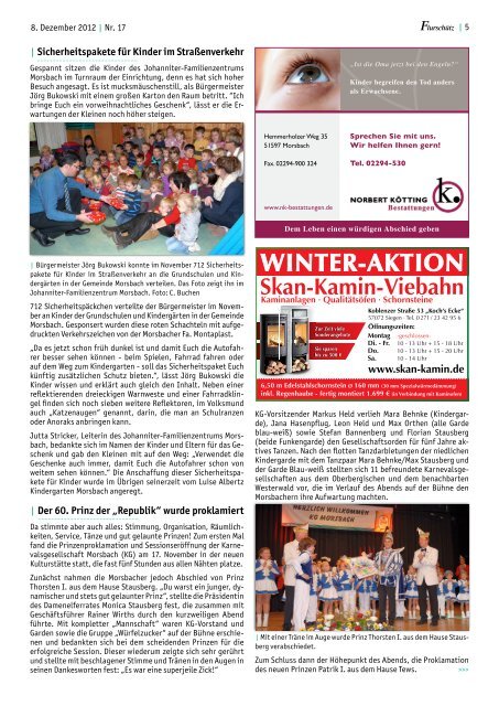 winter-aktion - Gemeinde Morsbach