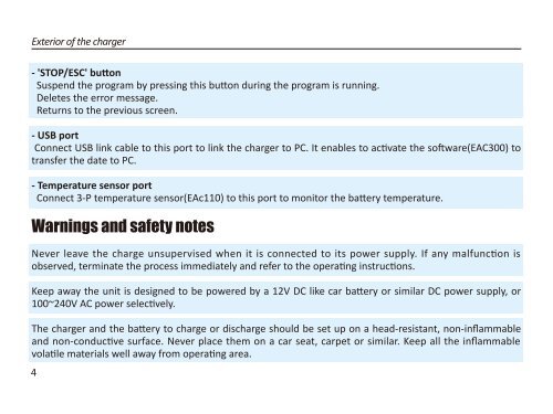 B8 AC Pro Manual - Imaxrc