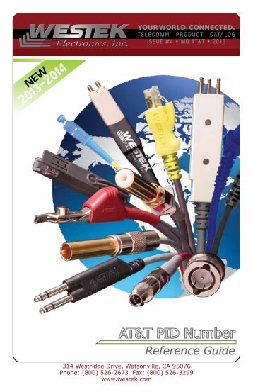 AT&T PID Catalog - Westek Electronics, Inc.