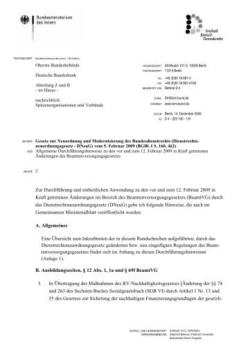 BMI D 4 223 100 - des Bundesministerium des Innern - Bund.de