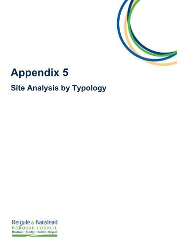Appendix 5 - Reigate and Banstead Borough Council