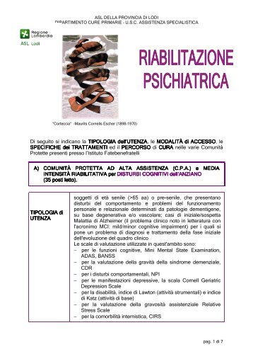 riabilitazione psichiatrica-iter - ASL Lodi