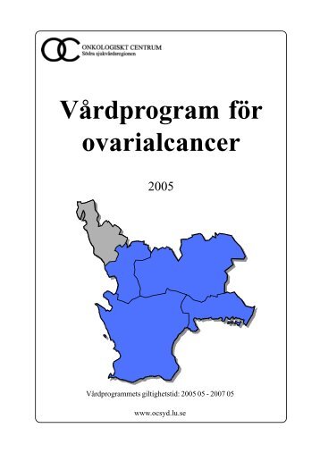 Vårdprogram för ovarialcancer