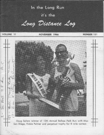 November 1966 - RRCA History