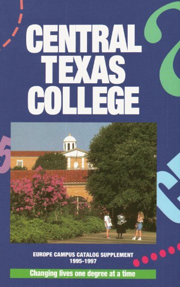 Europe Campus. Addresses - Central Texas College