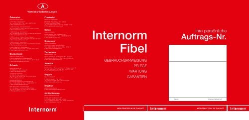 Pflege & Wartung: Fenster + Türen - Palisa