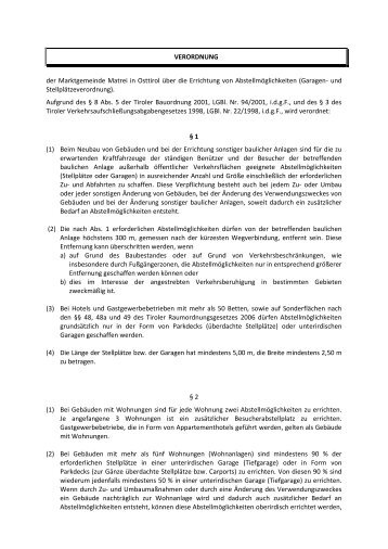 Datei herunterladen (141 KB) - .PDF - Gemeinde Matrei in Osttirol