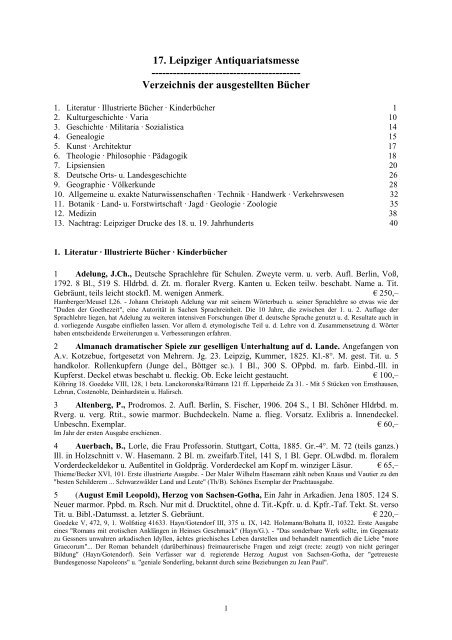 17 Leipziger Antiquariatsmesse Dresdner Antiquariat