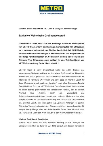 METRO Cash & Carry_Pressemitteilung_Exklusive Weine beim ...