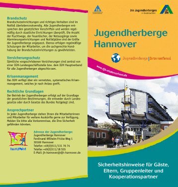 Jugendherberge Hannover - Jugendherbergen in Niedersachsen