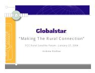 09 Globalstar Final FCC Presentation Material Ver2