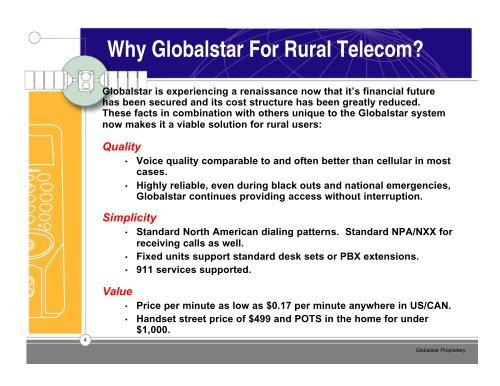 09 Globalstar Final FCC Presentation Material Ver2