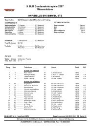 9. DJK Bundeswinterspiele 2007 Riesenslalom OFFIZIELLE ...