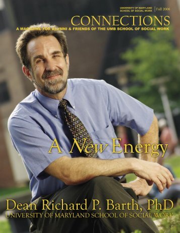 Dean Richard P. Barth, PhD - University of Maryland School of ...