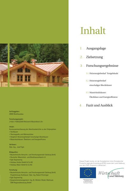 Forschungsprojekt - Holzbau Maier GmbH & Co KG