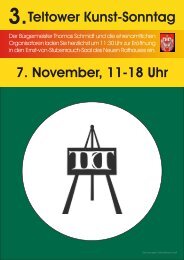 Am 7. November veranstaltet der VGS Kiebitz eV und die AOK den 7 ...