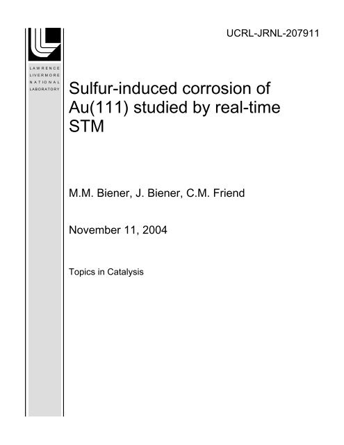 Sulfur-induced corrosion of Au(111) studied by real-time STM