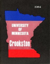 Trojan 1984 - Yearbook - University of Minnesota, Crookston