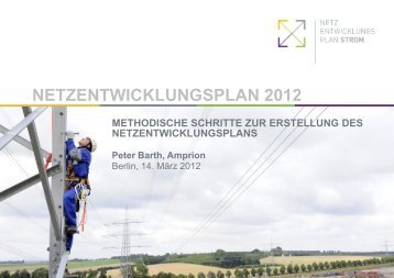 Leistungsbilanz 2012 - Netzentwicklungsplan
