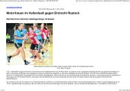 Motorfrauen im Kellerduell gegen Eintracht Rostock - Handball des ...