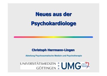 Psychokardiologie - Klinik für Psychosomatik und ...